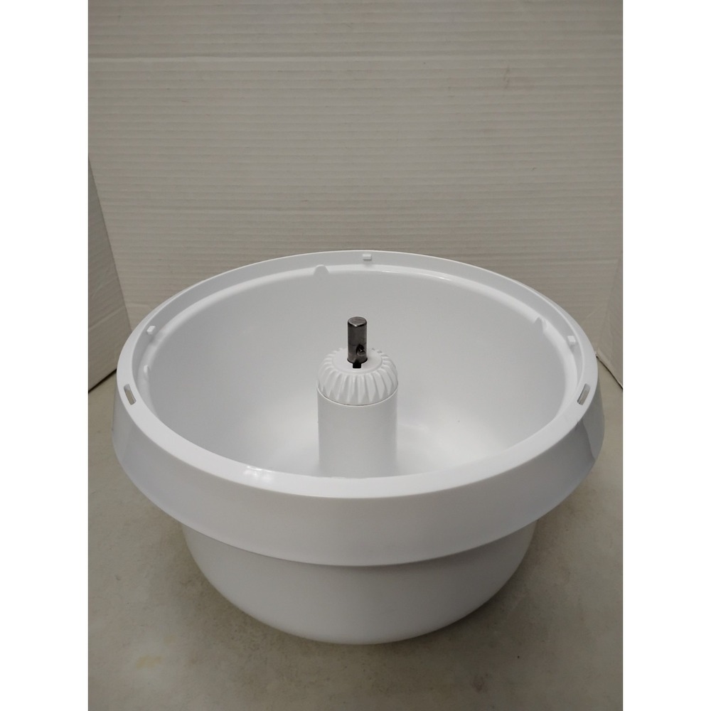 Vintage Bosch Universal Mixer Replacement Bowl, Drive Shaft, Spur Gear 6Qt White
